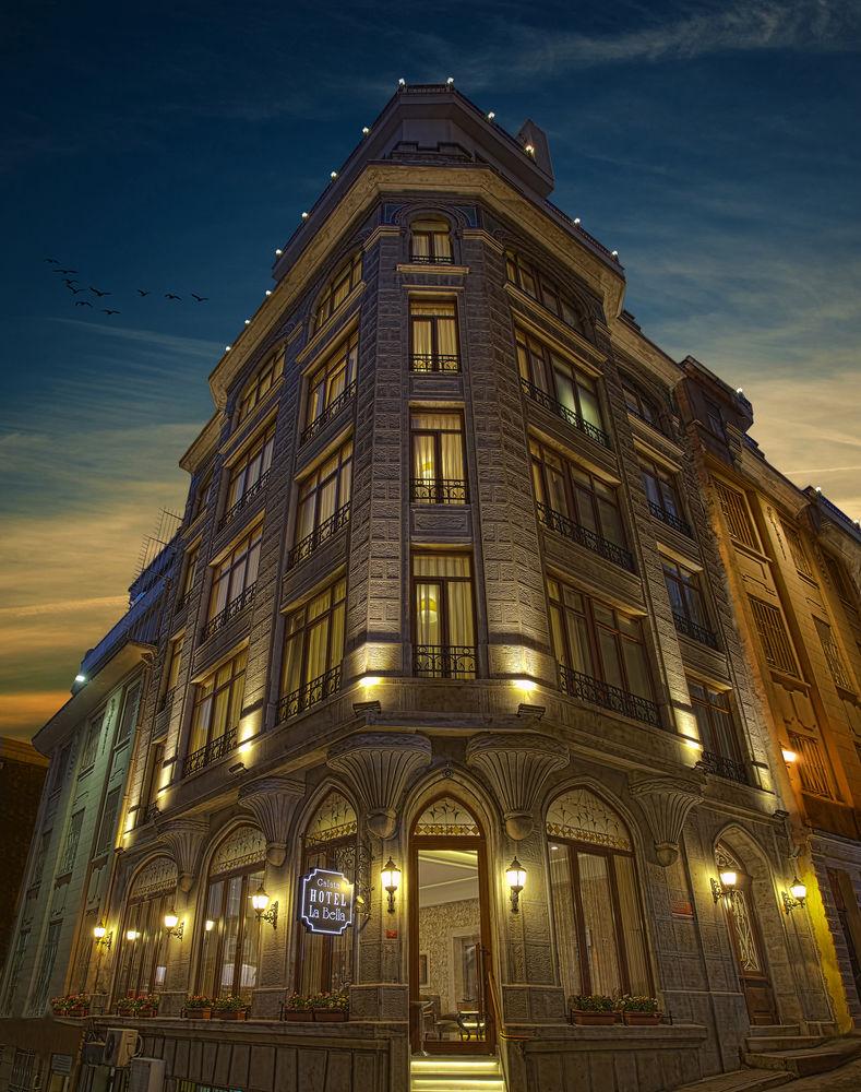 Galata La Bella Hotel Istanboel Buitenkant foto