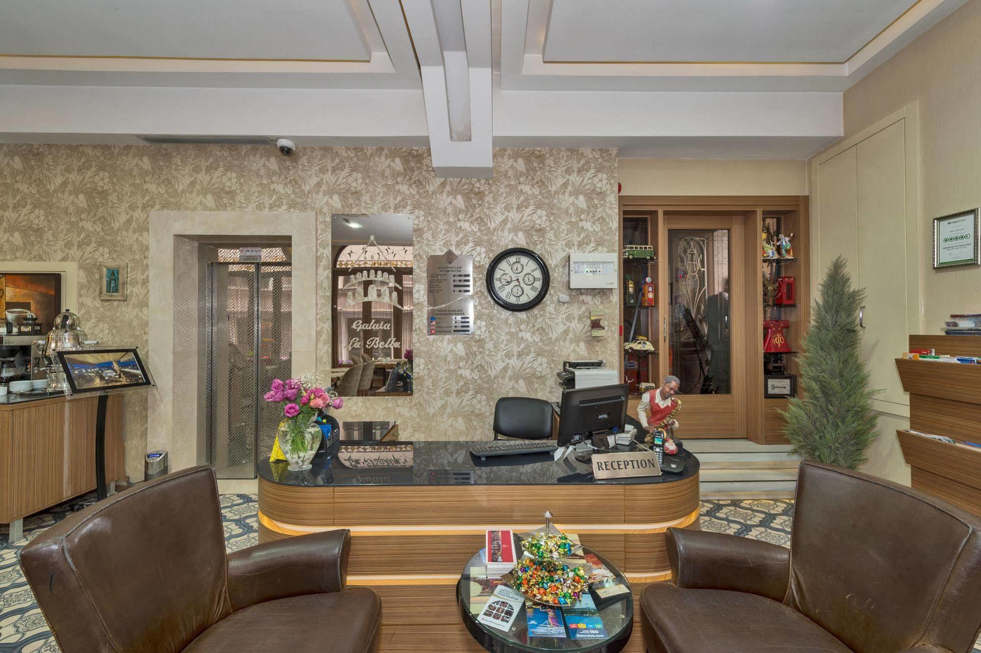 Galata La Bella Hotel Istanboel Buitenkant foto
