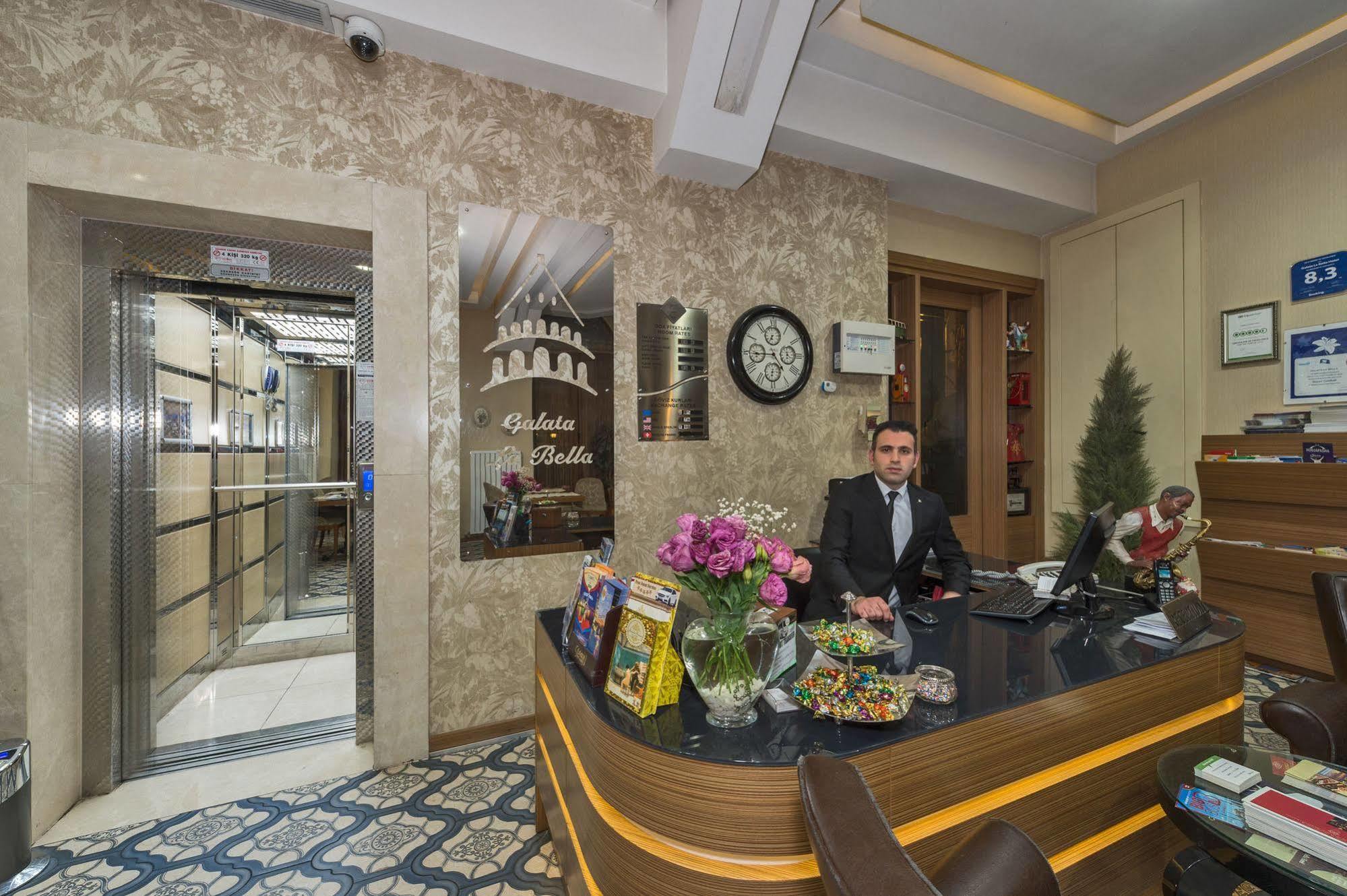 Galata La Bella Hotel Istanboel Buitenkant foto