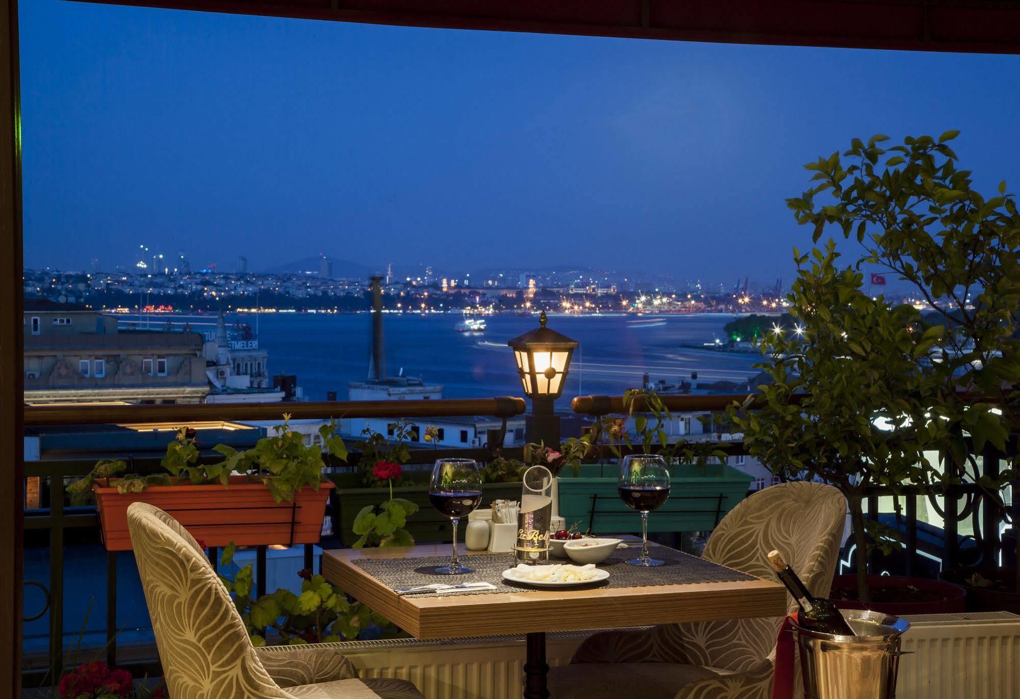 Galata La Bella Hotel Istanboel Buitenkant foto