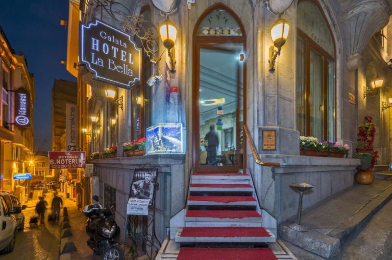 Galata La Bella Hotel Istanboel Buitenkant foto
